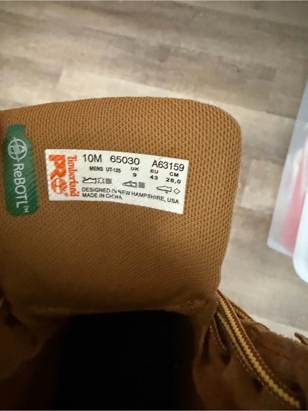 Timberland PRO Wheat/Nubuck Men's Work Boots